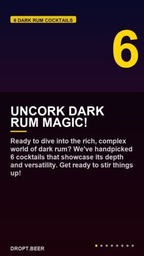 Uncork Dark Rum Magic! – 6 Best Dark Rum Cocktails to Elevate Your Night