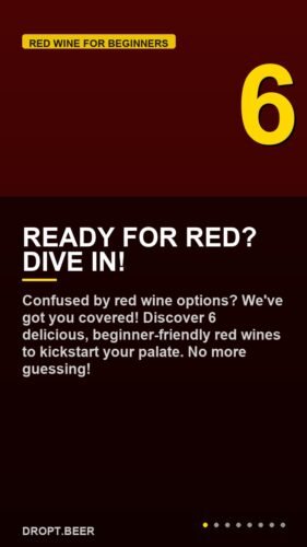 Ready for Red? Dive In! – 6 Best Red Wines for Beginners: Your Easy Intro to Reds!