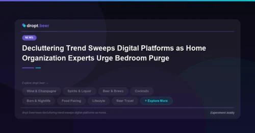 Decluttering Trend Sweeps Digital Platforms as Home Organization Experts Urge Bedroom Purge | dropt.beer