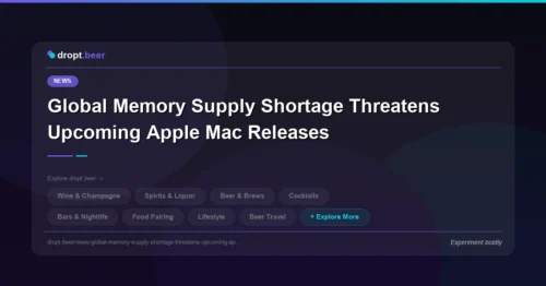 Global Memory Supply Shortage Threatens Upcoming Apple Mac Releases | dropt.beer
