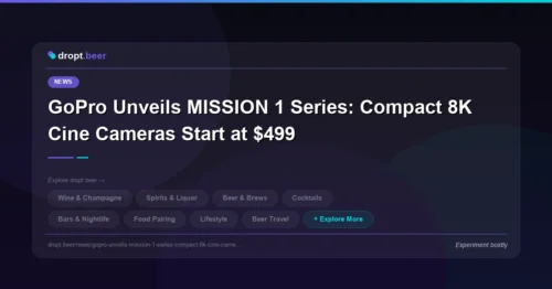 GoPro Unveils MISSION 1 Series: Compact 8K Cine Cameras Start at $499 | dropt.beer