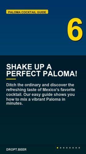 Shake Up a Perfect Paloma! – How to Make a Refreshing Paloma Cocktail