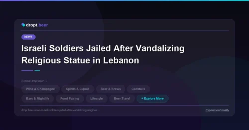 Israeli Soldiers Jailed After Vandalizing Religious Statue in Lebanon | dropt.beer