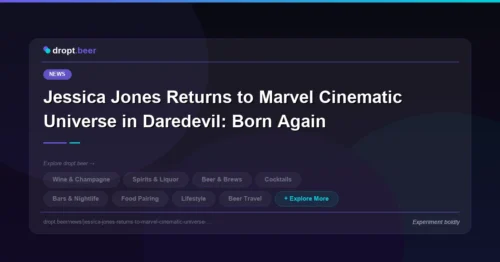 Jessica Jones Returns to Marvel Cinematic Universe in Daredevil: Born Again | dropt.beer