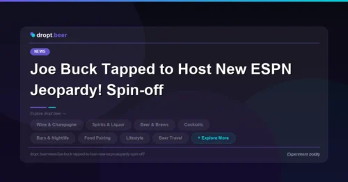 Joe Buck Tapped to Host New ESPN Jeopardy! Spin-off | dropt.beer