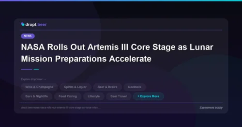 NASA Rolls Out Artemis III Core Stage as Lunar Mission Preparations Accelerate | dropt.beer