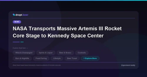 NASA Transports Massive Artemis III Rocket Core Stage to Kennedy Space Center | dropt.beer
