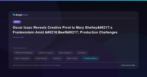 Oscar Isaac Reveals Creative Pivot to Mary Shelley’s Frankenstein Amid ‘Beef’ Production Challenges | dropt.beer