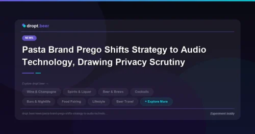 Pasta Brand Prego Shifts Strategy to Audio Technology, Drawing Privacy Scrutiny | dropt.beer