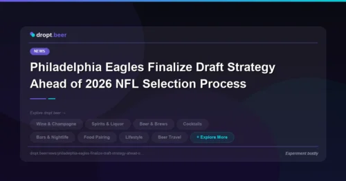 Philadelphia Eagles Finalize Draft Strategy Ahead of 2026 NFL Selection Process | dropt.beer