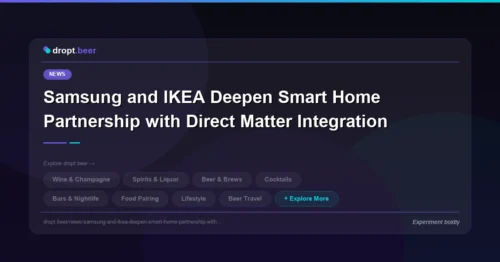Samsung and IKEA Deepen Smart Home Partnership with Direct Matter Integration | dropt.beer