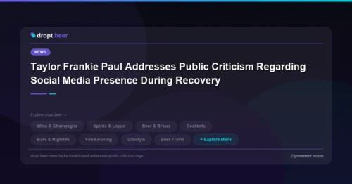 Taylor Frankie Paul Addresses Public Criticism Regarding Social Media Presence During Recovery | dropt.beer