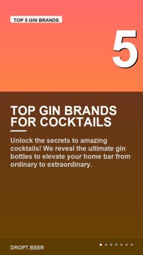 Top Gin Brands for Cocktails – Top Gin Brands for Cocktails: Elevate Your Mixology Game