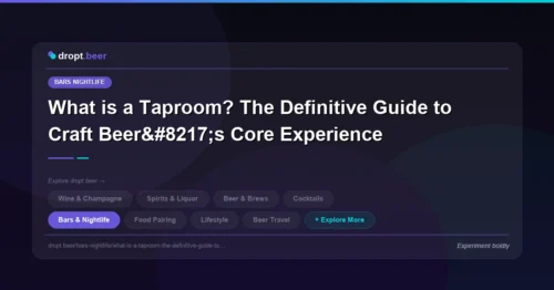 What is a Taproom? The Definitive Guide to Craft Beer’s Core Experience | dropt.beer